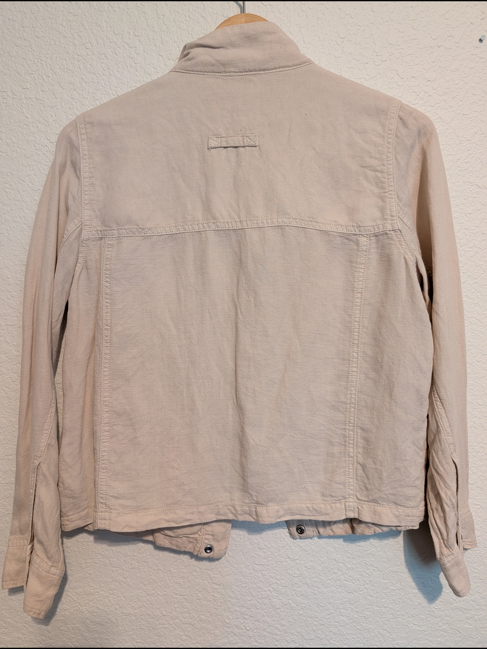 Christian Siriano Light Beige Utility Jacket - Picture 2 of 4